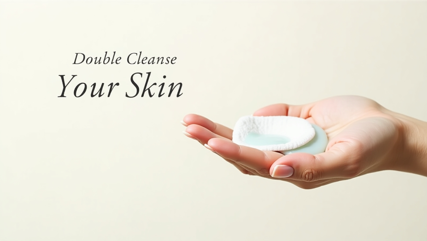 Double Cleanse Your Skin